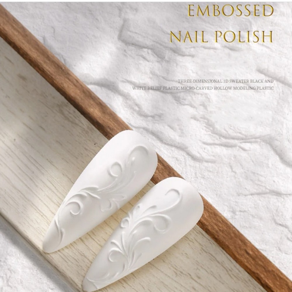 Хибриден 3D гел Бял и Черен