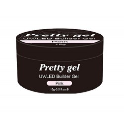 UV/LED гел Pretty за изграждане - pink-foto2