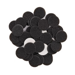 Резервни шлифовъчни дискове размер  25 мм 50 броя- самозалепващи лепенки-foto2