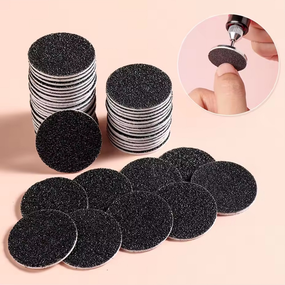 100бр. Шлайф дискове 25 мм. абразивност #80-120-180 ИЗБЕРИ