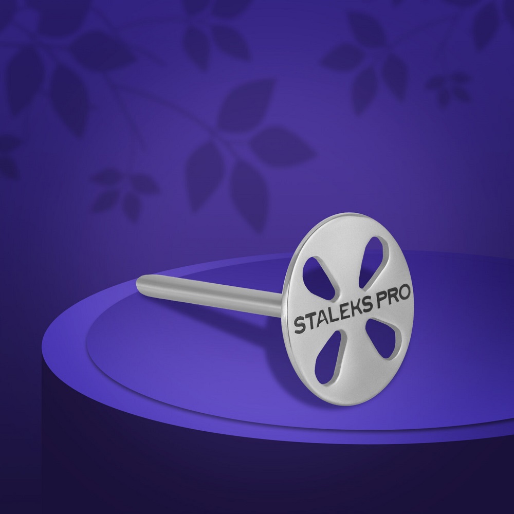 Педикюрен диск STALEKS PRO L и комплект файлове за еднократна употреба 180 песъчинки 5 бр (10 мм) PDset-25