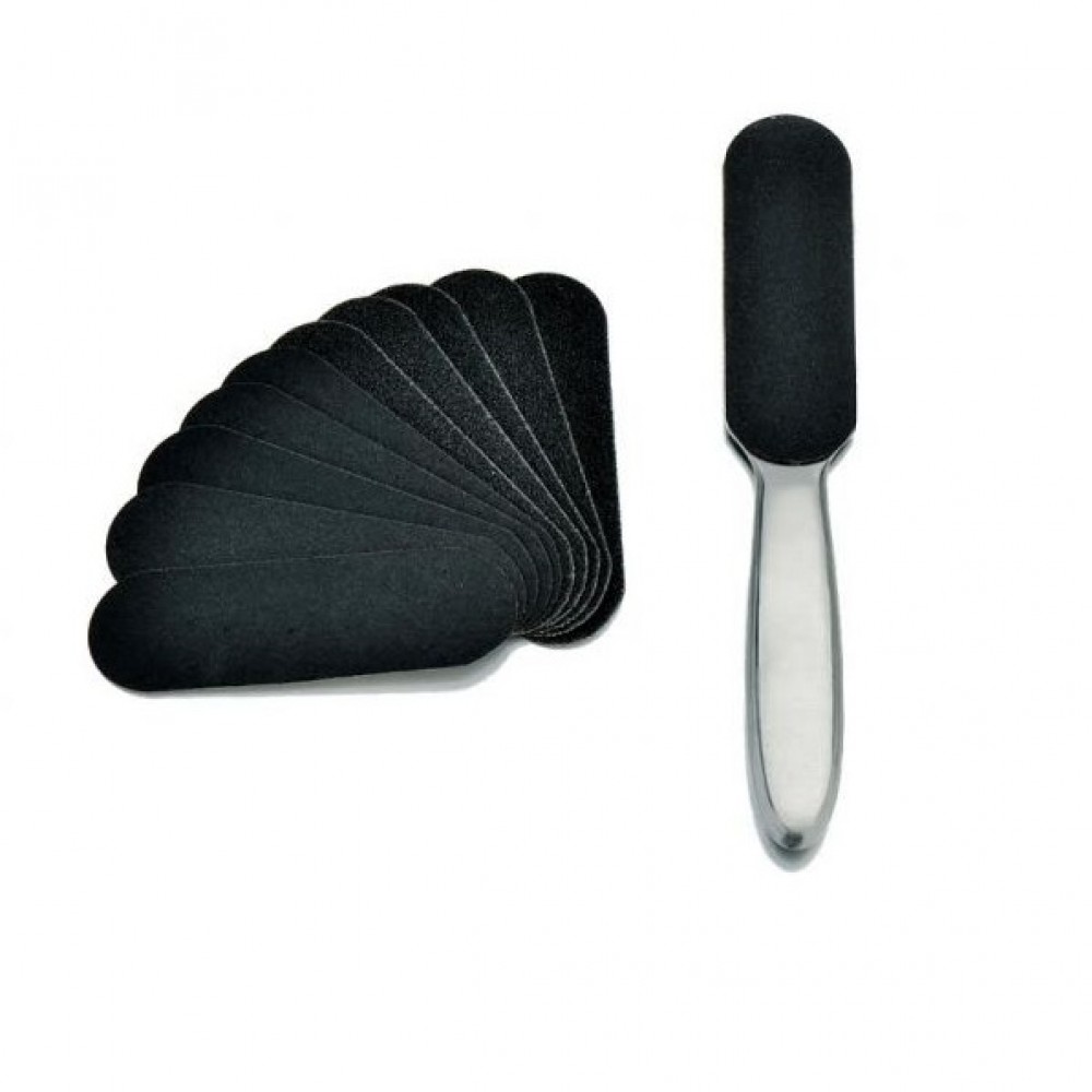 Метална пила за педикюр със сменяеми лепенки