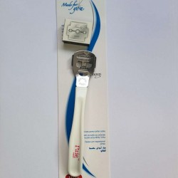 Кюре за пети с бяла дръжка-foto2