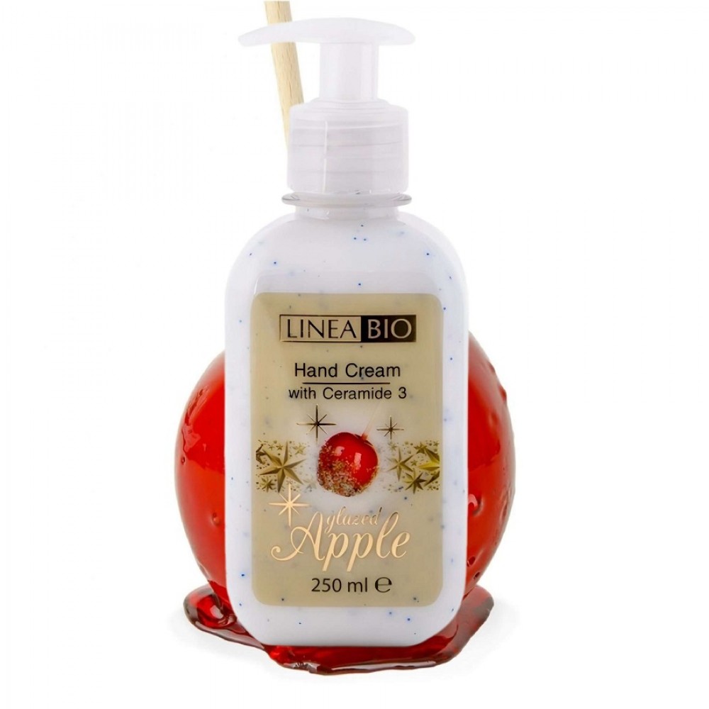 Овлажняващ и защитаващ крем за ръце и нокти с аромат на Карамелизирана Ябълка 250 мл.