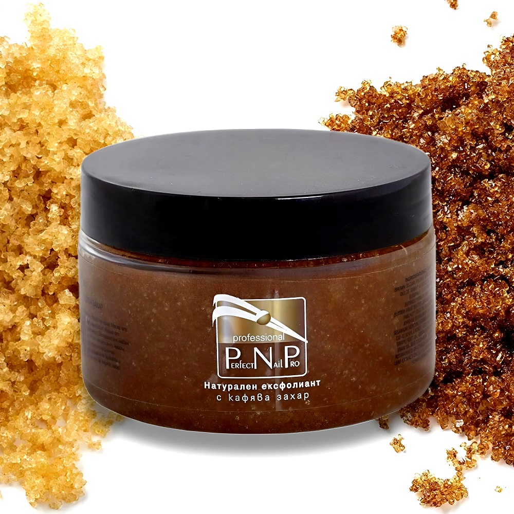 Захарна скраб за лице и тяло - Кафява захар и аромат Ванилия Захарна скраб за лице и тяло - Кафява захар и аромат Ванилия