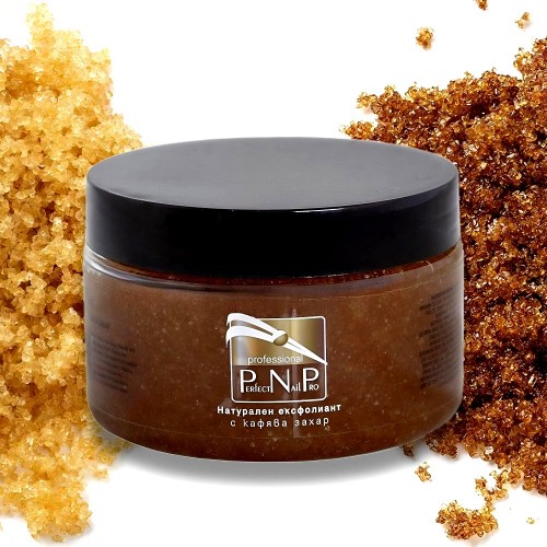 Захарна скраб за лице и тяло - Кафява захар и аромат Ванилия