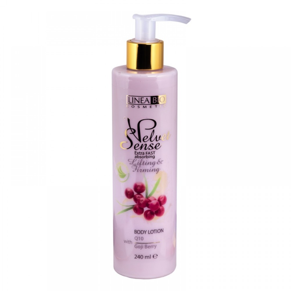 Linea Bio Дълбоко подхранващ лосион за тяло с аромат на Годжи Бери 240мл Linea Bio Дълбоко подхранващ лосион за тяло с аромат на Годжи Бери 240мл