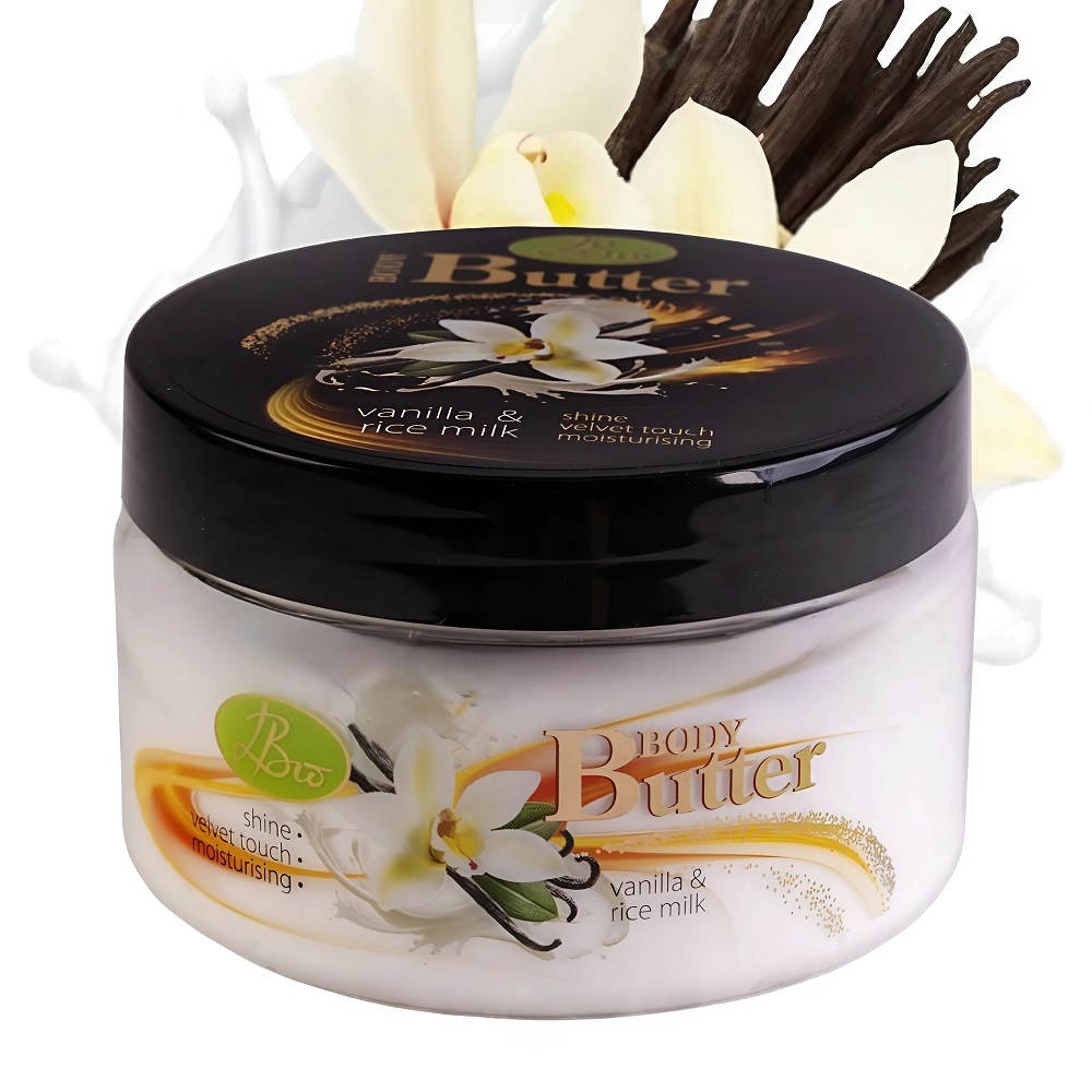 Копринено Масло за тяло - Ванилия и Оризово мляко 250 мл.