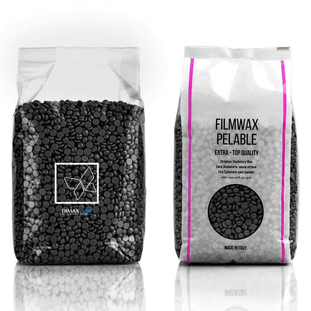 Италианска кола маска на гранули - Черна 1000 гр