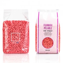 Италианска кола маска на гранули - Розова 1000 гр