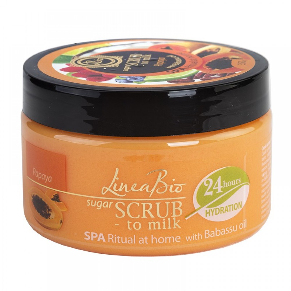 Скраб за тяло Папая и Масло от Бабасу 350гр. Скраб за тяло Папая и Масло от Бабасу 350гр.