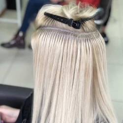 Кичури отестествена коса руси 57 см - 50 гр 50 бр