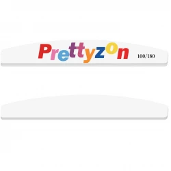 10 бр  Лукс бяла пила луна  Prettyzone 100/180