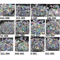 Конфети 12 бр с различен цвят TCT-079