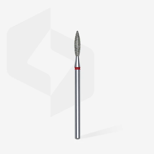 Диамантена фреза ЧЕРВЕН пламък Staleks EXPERT 2.3mm/10mm