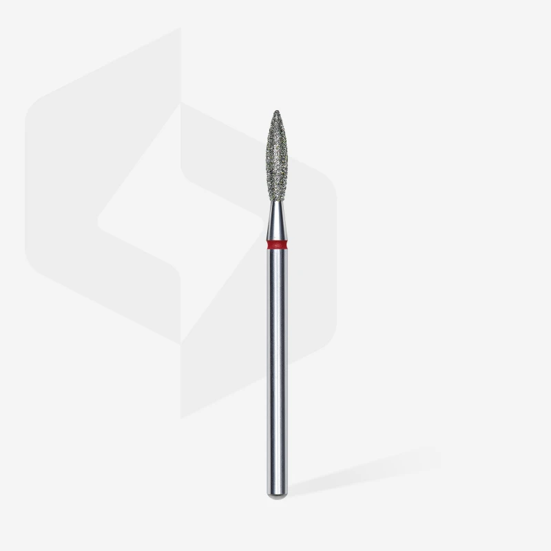 Диамантена фреза ЧЕРВЕН пламък Staleks EXPERT 2.3mm/10mm