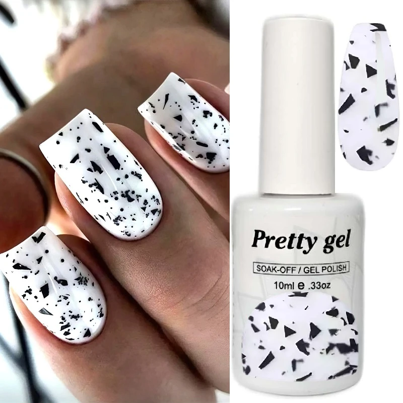 Топ Лак Pretty Shine Black
