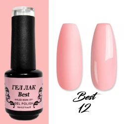 Гел лак Best 12 Нежно Розов