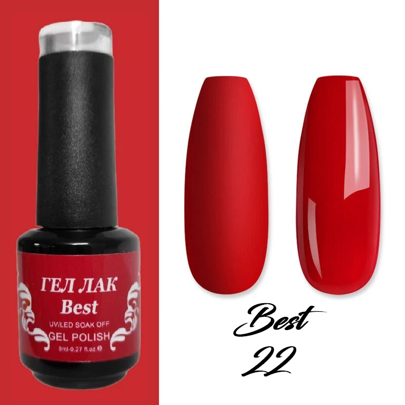 Гел лак Best 22 Червен