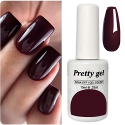 Гел лак Pretty 567-920 Тъмно Бордо