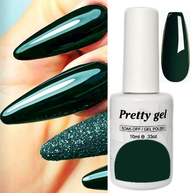 Гел лак Pretty 83 Дълбоко Зелено