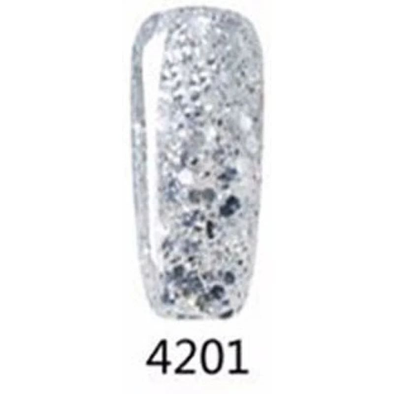 Гел лак Pretty 4201-549 Сребро