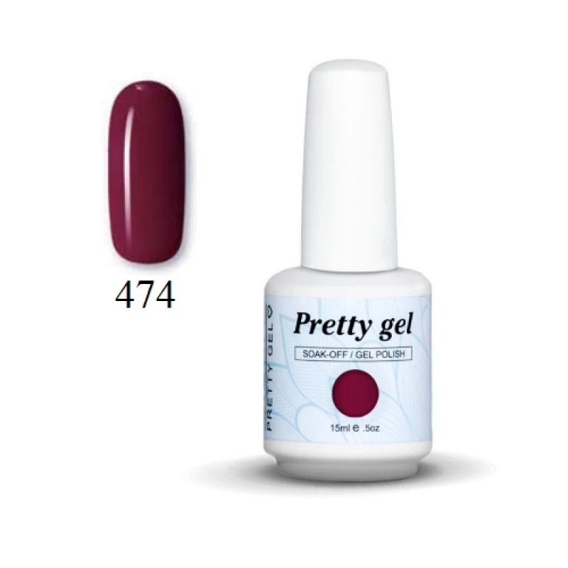 Гел лак Pretty 474 Нежен кашмир