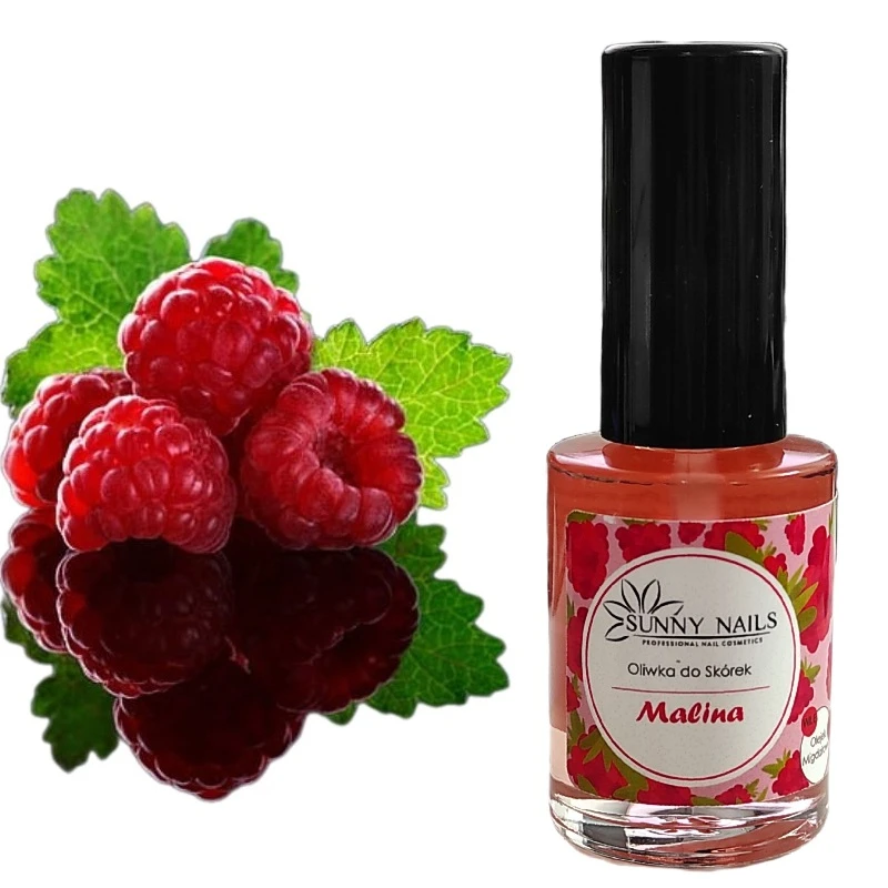 Масло за кожички с четка 15ml Малина