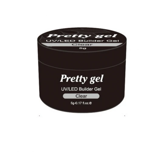 UV/LED гел Pretty за изграждане -clear 