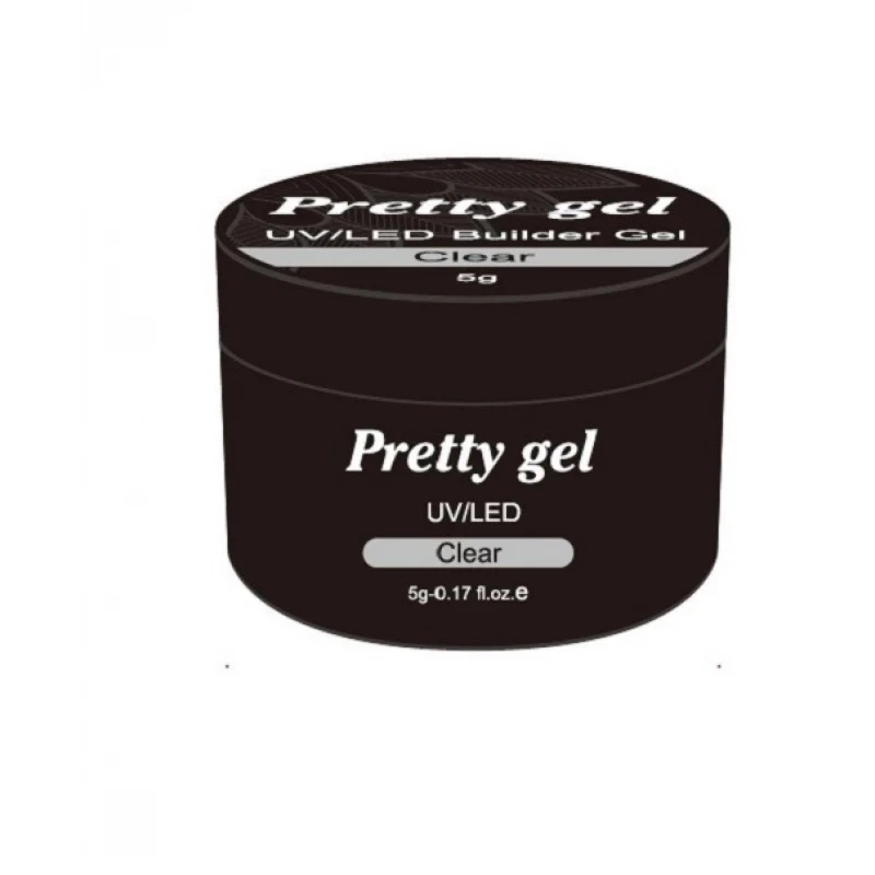 UV/LED FIBER GEL Pretty за изграждане, заздравяване, удължаване на маникюра 30 г